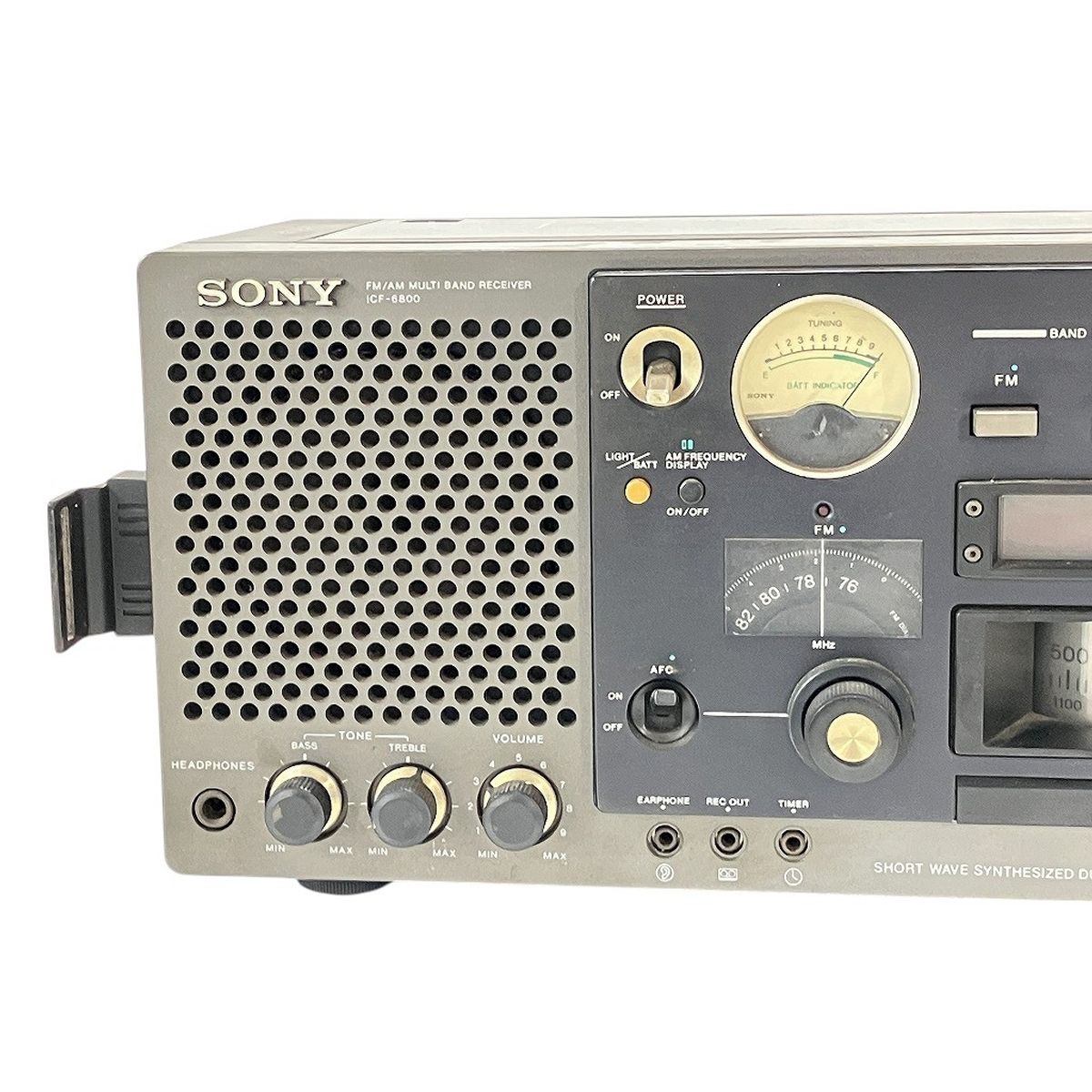 ソニー　ラジオ受信機　　　　ＩＣＦ－６８００A 完動品 Amazon | SONY BCLラジオ ICF-6800 万能ACアダプター付 | Sony