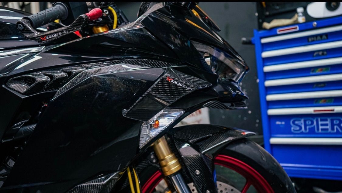 ZX-25R サイドウイングレット v2 - オートバイ ZX-25R サイドウイングレット v2 - オートバイ