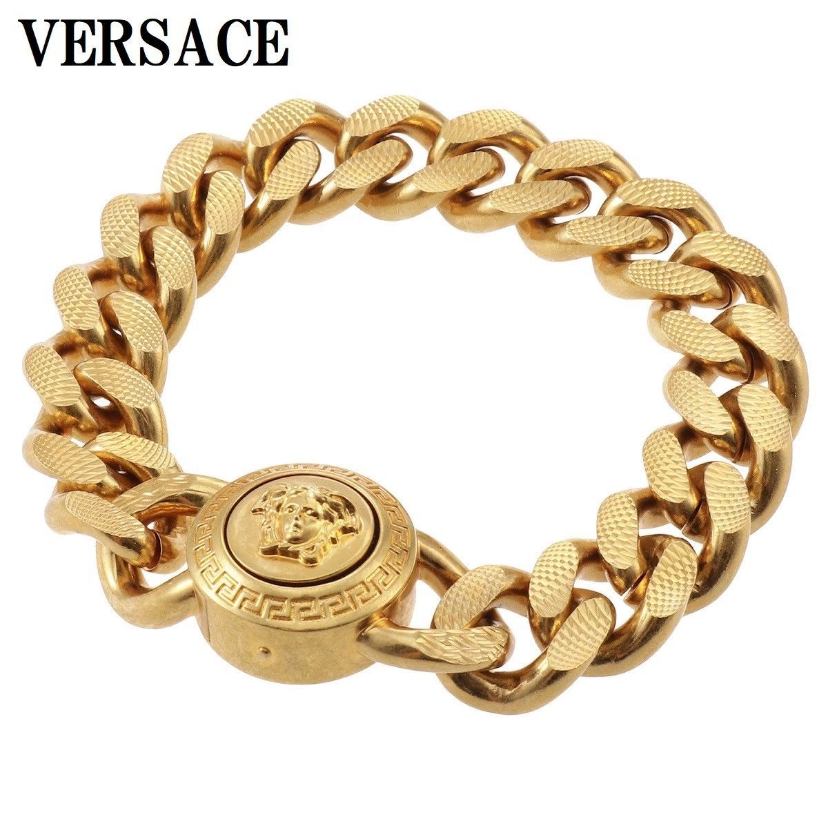 ヴェルサーチ VERSACE ヴェルサーチ メドゥーサ チェーン ブレスレット