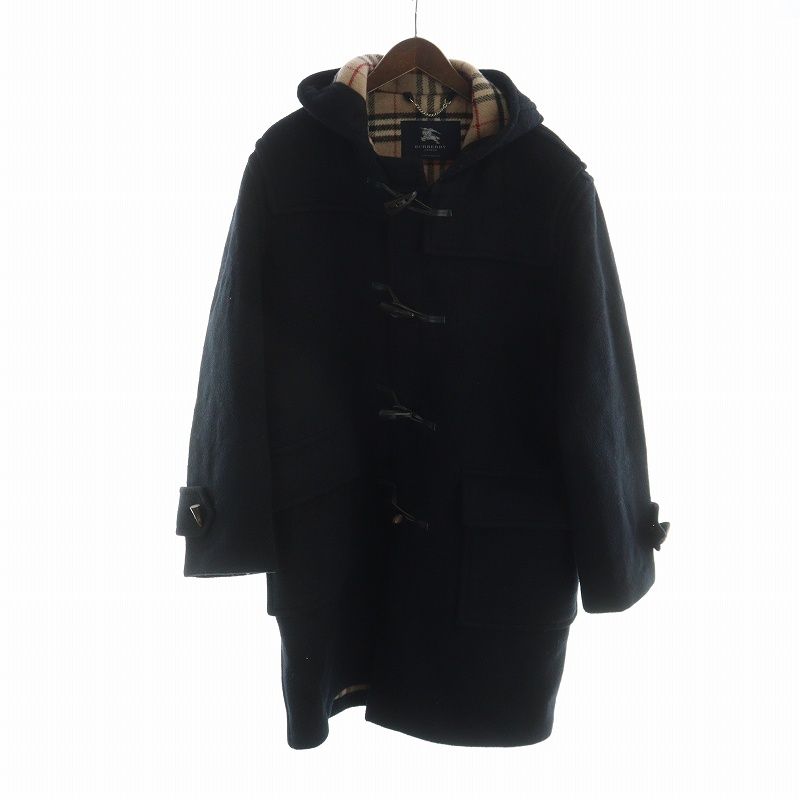 バーバリー ロンドン BURBERRY LONDON 英国製 ダッフルコート ウール