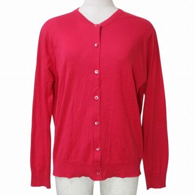 ジョンスメドレー JOHN SMEDLEY カーディガン 長袖 コットン