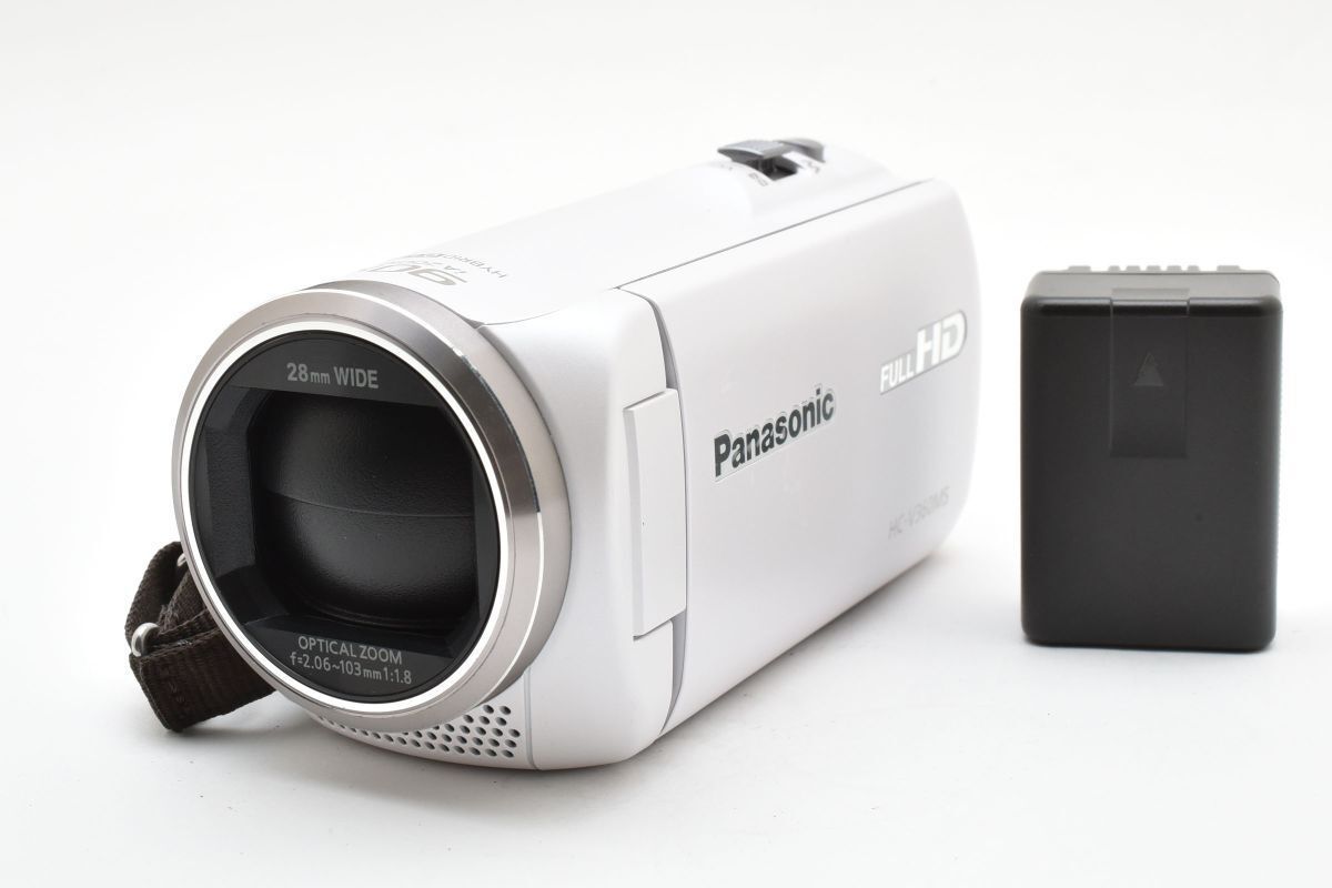 美品 Panasonic HC-V360MS ホワイト AA4107#106 - メルカリ