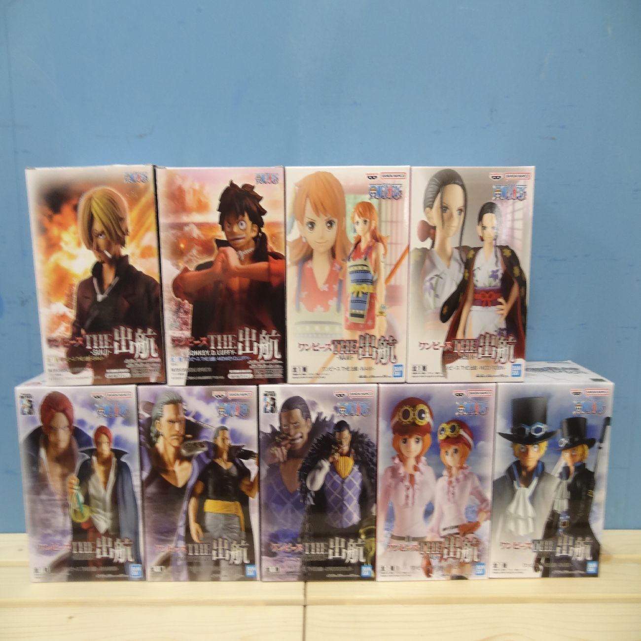 未開封】ワンピース ロビン ナミ フィギュア セット 未開封12体セット