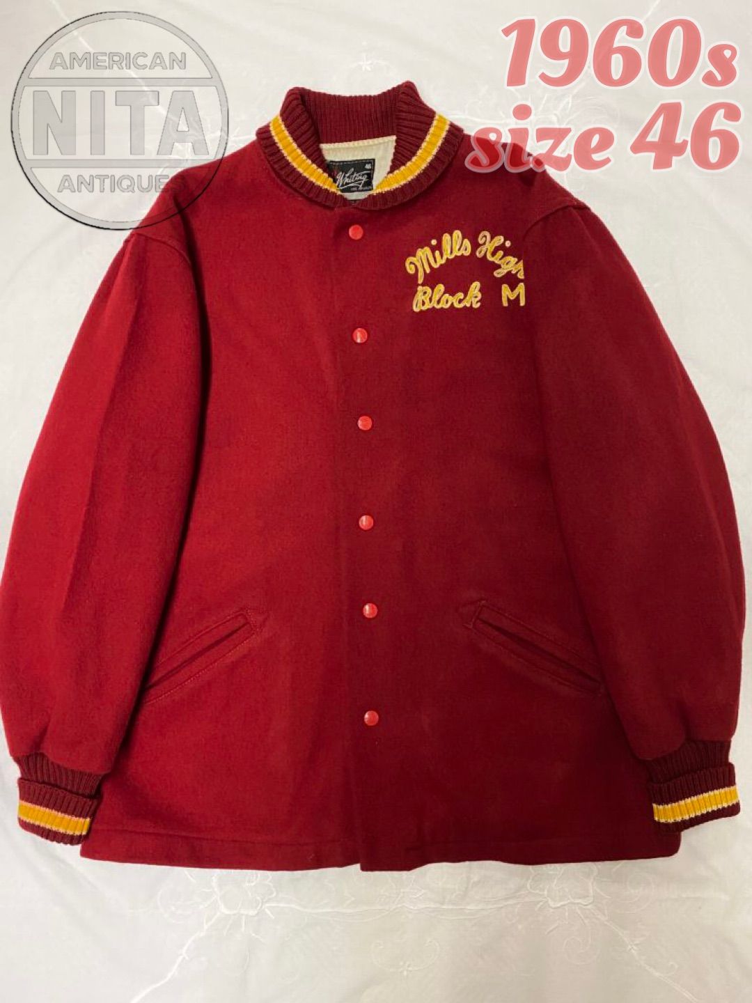 1960s Whiting ロングスタジャン ファラオジャケット 46 50s - メルカリ