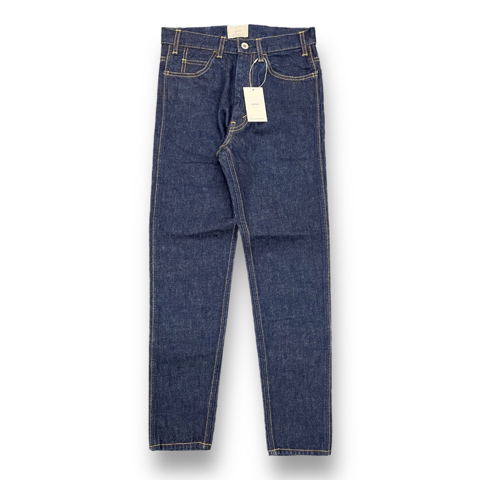 新品 定価17600円 EVCON 5POCKET DENIM PANTS 5ポケットワイドデニム 