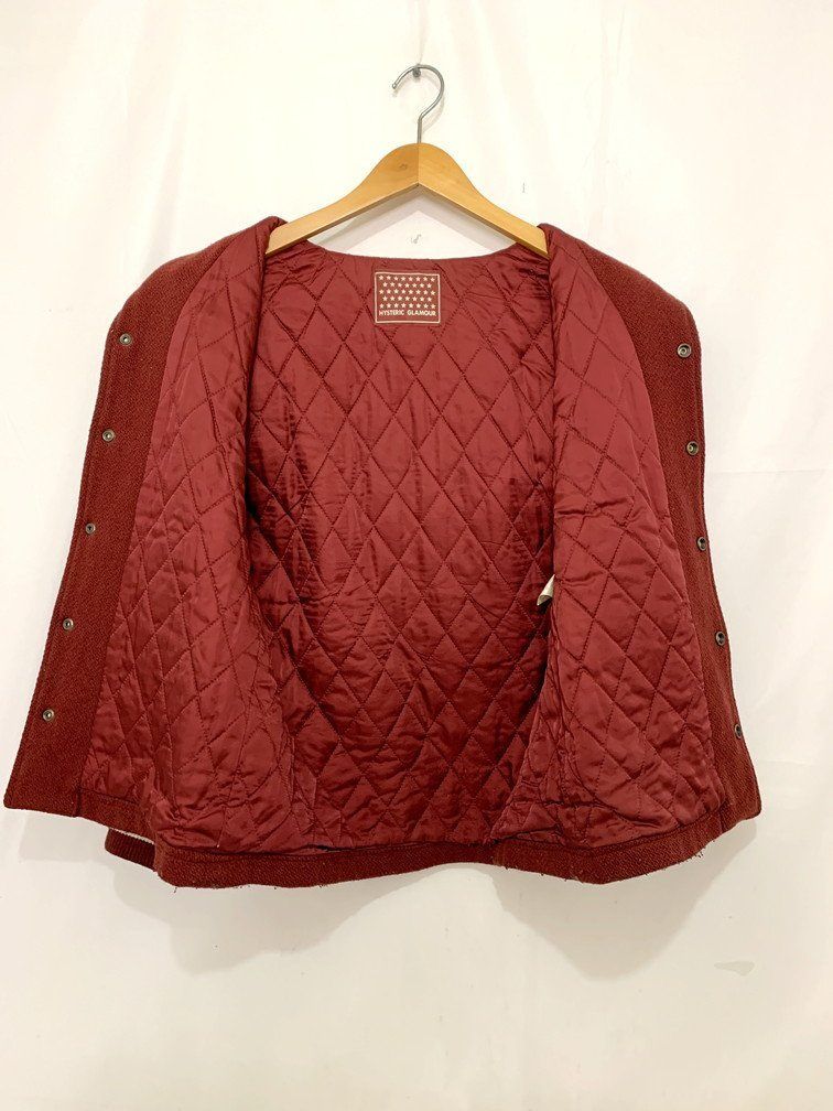 HYSTERIC GLAMOUR ヒステリックグラマー ヴィンテージウールスタジャン  
