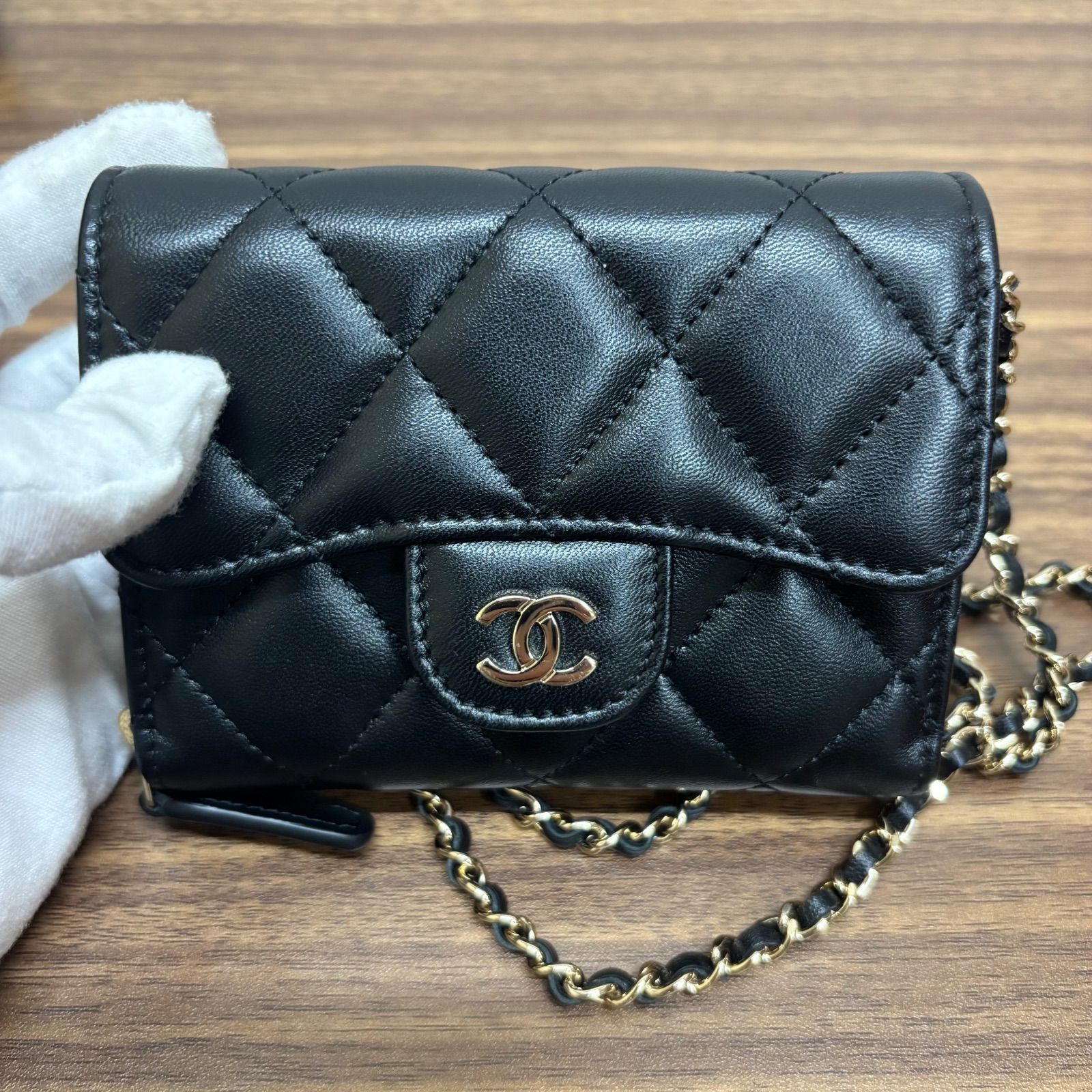 ◎【未使用レベル】CHANEL シャネル マトラッセ ミニチェーン ◎【未使用レベル】CHANEL シャネル マトラッセ ミニチェーン