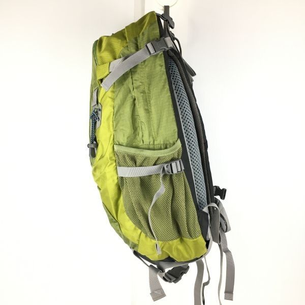 deuter/ドイター 30L レインカバー付き 登山/リュックサック/バックパック ライムグリーン 背面スポンジ ポケット多数  管NO.YB26-14 #BUZZBERG - メルカリ