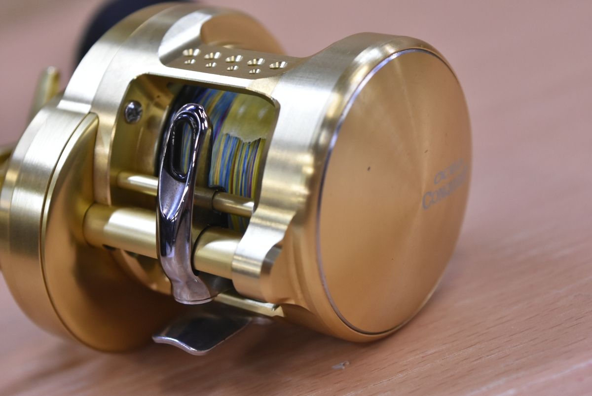 シマノ 15 オシアコンクエスト 300 HG ハンドル ノブ カスタム SHIMANO OCEA CONQUEST ベイトリール オフショア 船釣り