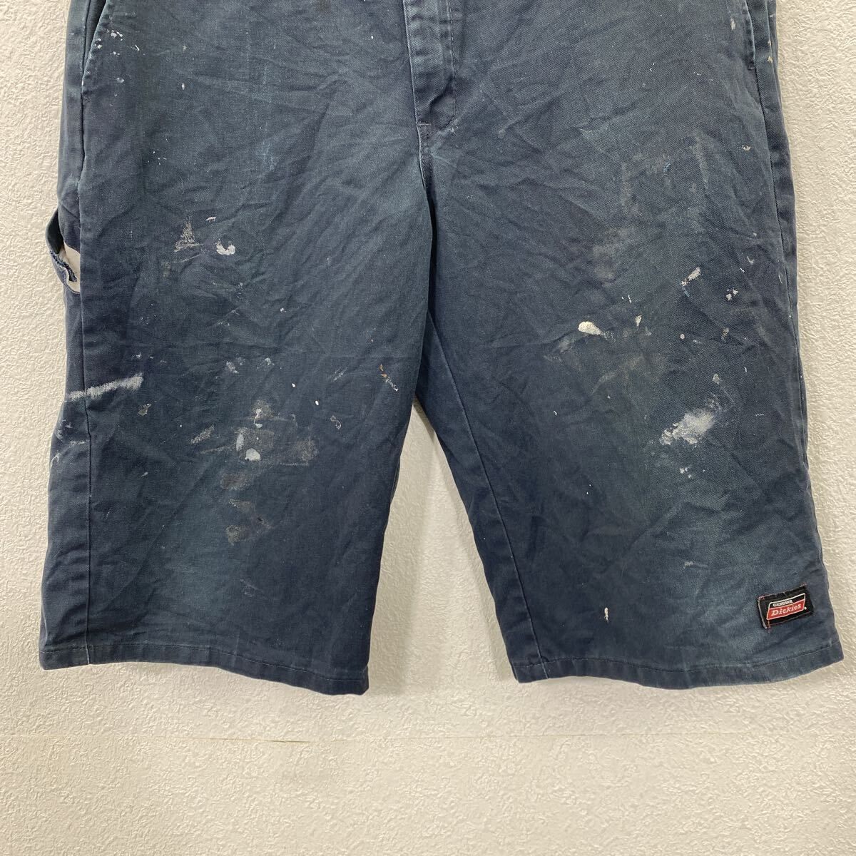 Dickies ワーク ショートパンツ W34 ネイビー ディッキーズ
