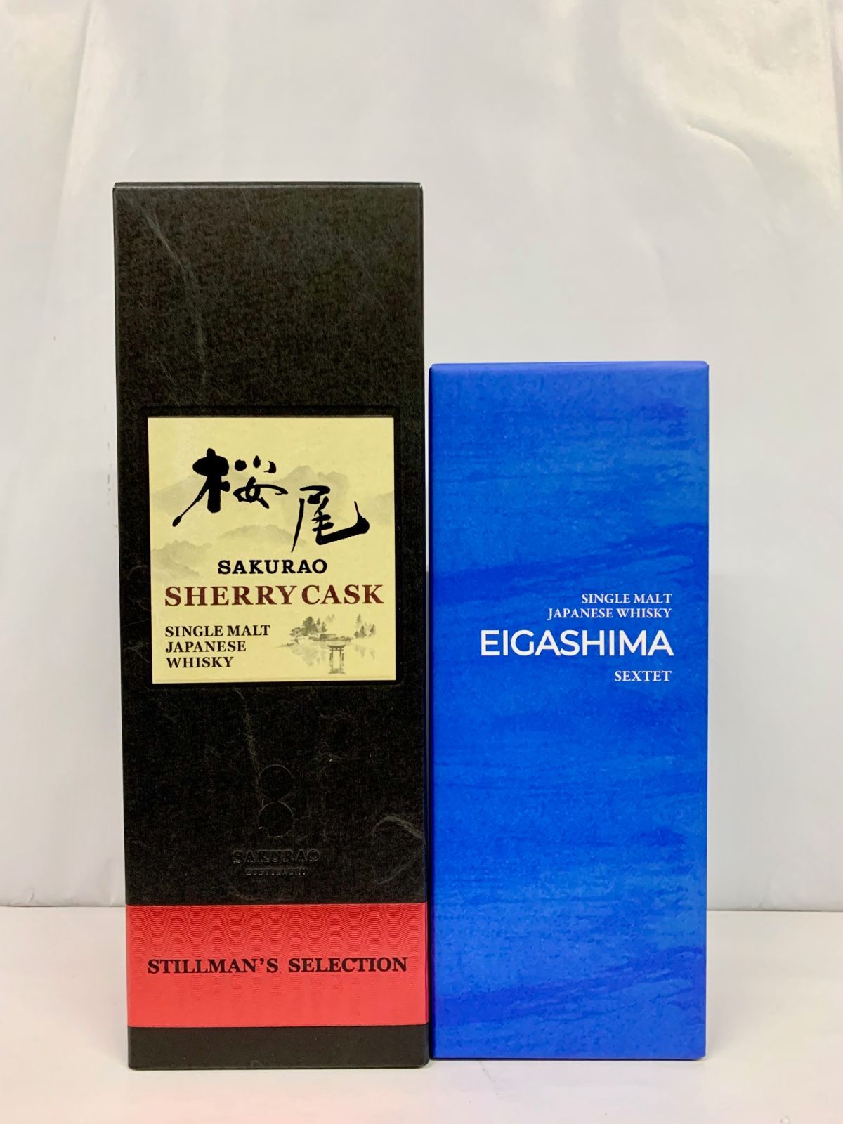 サクラオ 桜尾シェリーカスク シングルモルトジャパニーズウイスキー 50％ 700ｍｌ×1本 江井ヶ嶋 江井ヶ嶋ＳＥＸＴＥＴ 55％ 500ｍｌ×1本  飲み比べ2本セット - メルカリ