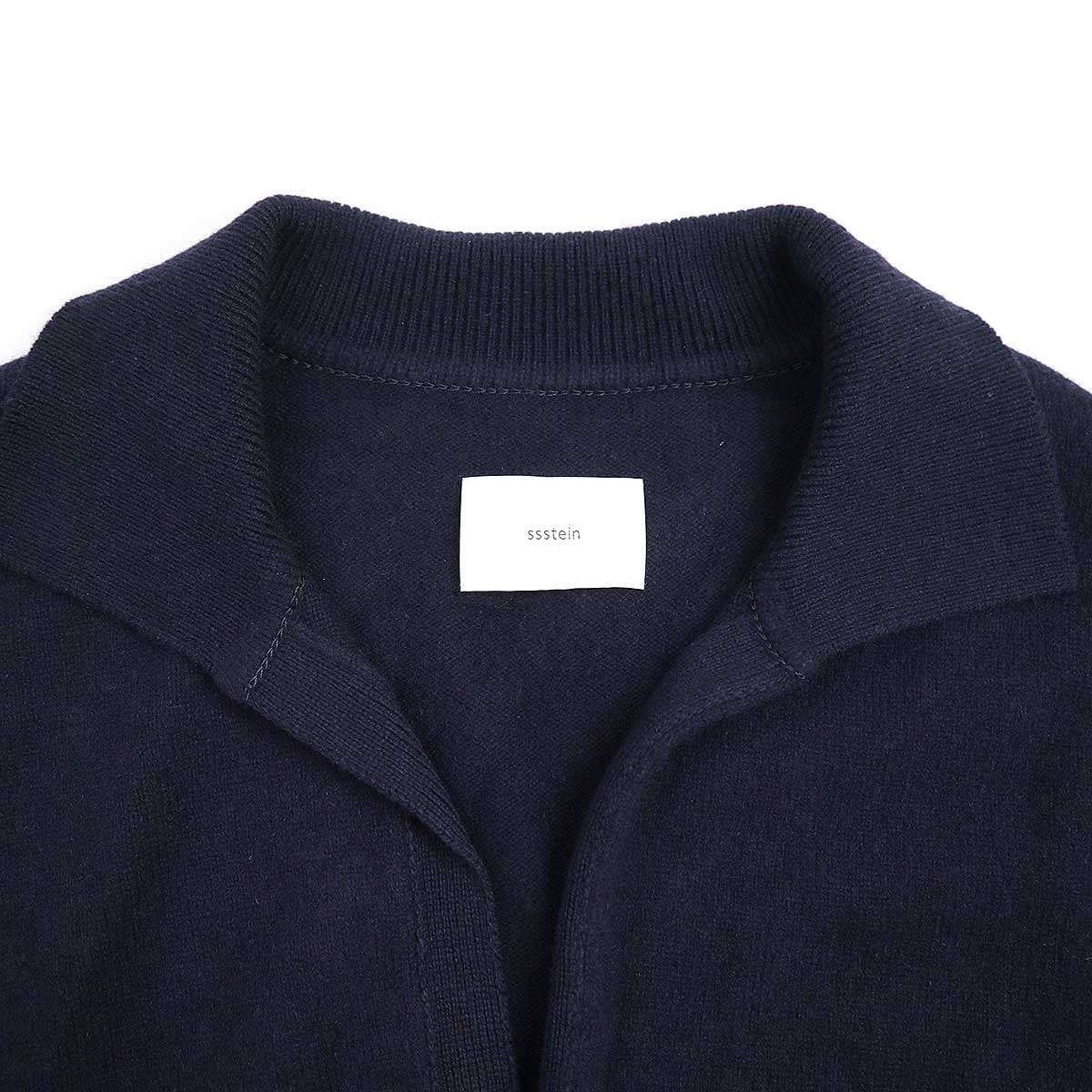ssstein シュタイン 24AW EXTRA FINE WOOL KNIT SKIPPER LS スキッパー 