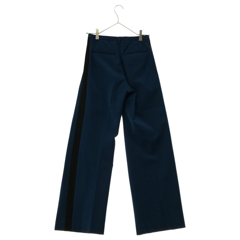 レインメイカー ネイビースラックス プリーツ ストレートフィット