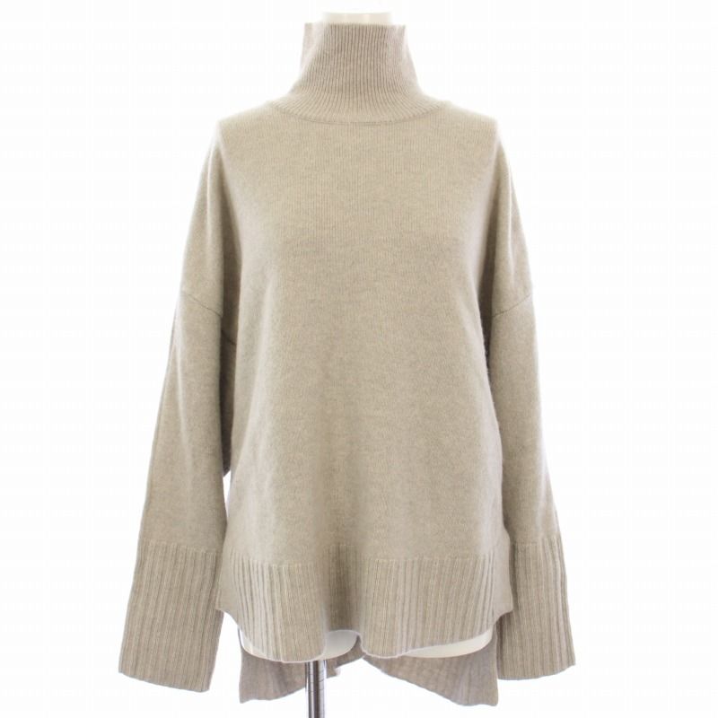 ルフィル LE PHIL 21AW ウールカシミヤシルクニット セーター 長袖 F ベージュ 534-1270005 |TK