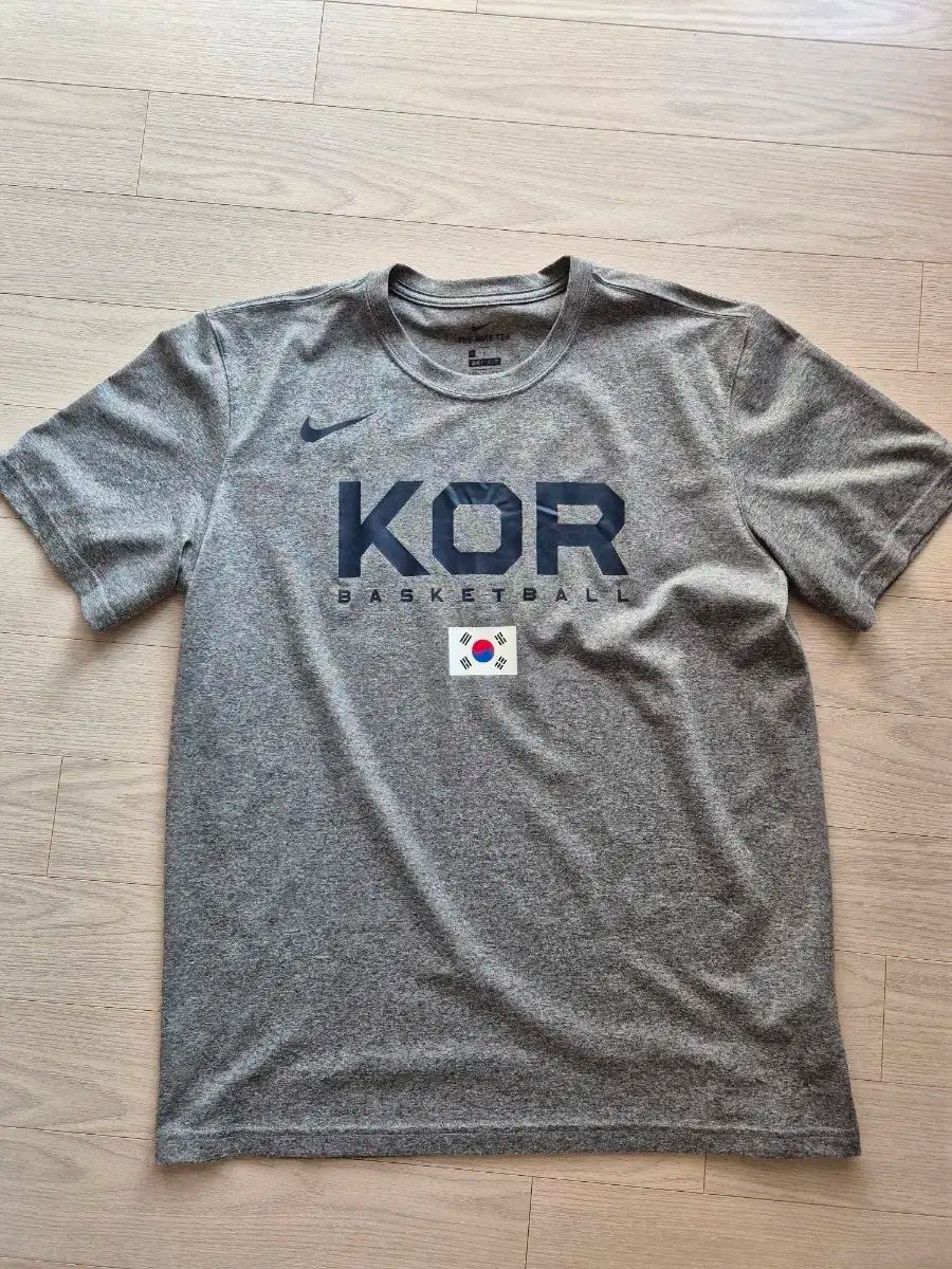 ナイキ 韓国国家代表 バスケット 半袖 Tシャツ グレー