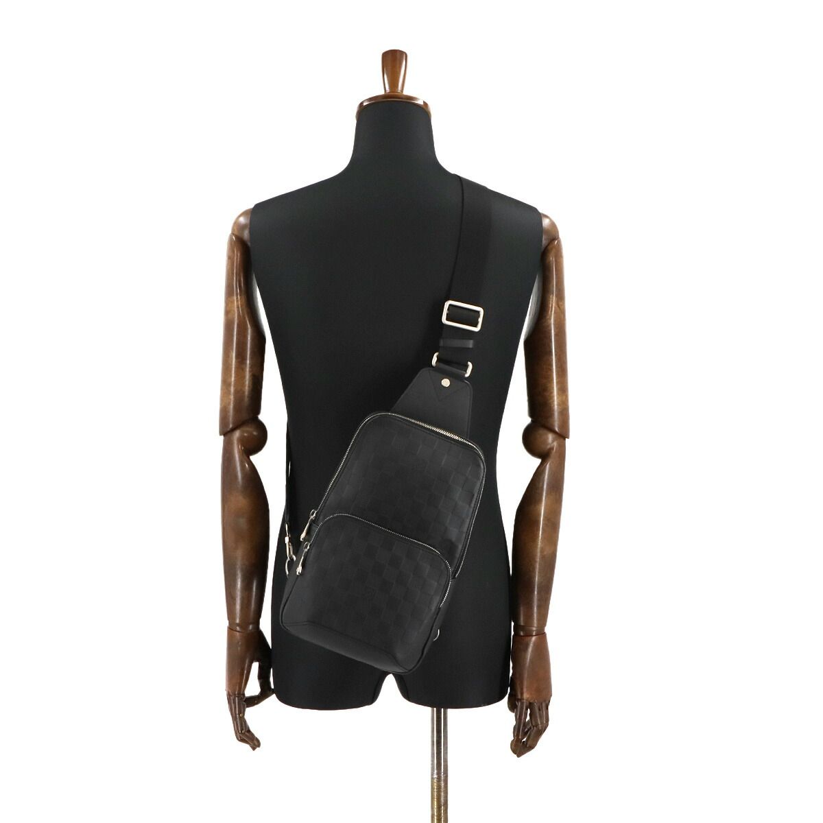 【極美品/RFID】ルイヴィトン N41720 スリングバッグ ダミエアンフィニ 新品同様/RFID ルイヴィトン N41720 スリングバッグ ダミエ