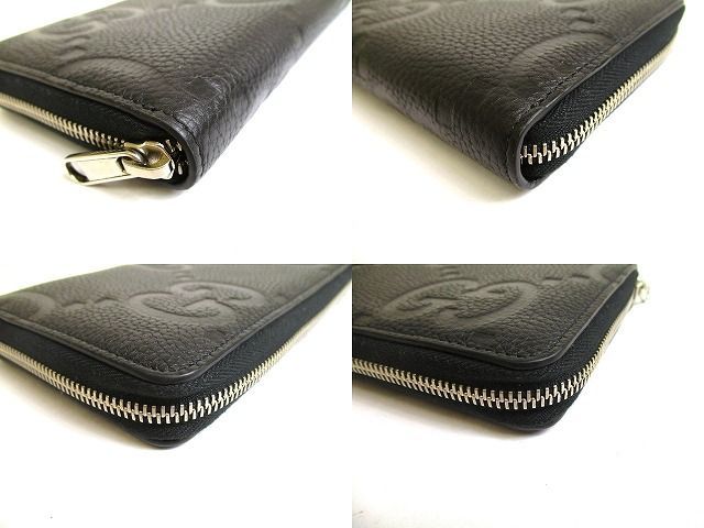 グッチ GUCCI ジャンボ GG ジップウォレット ラウンドファスナ