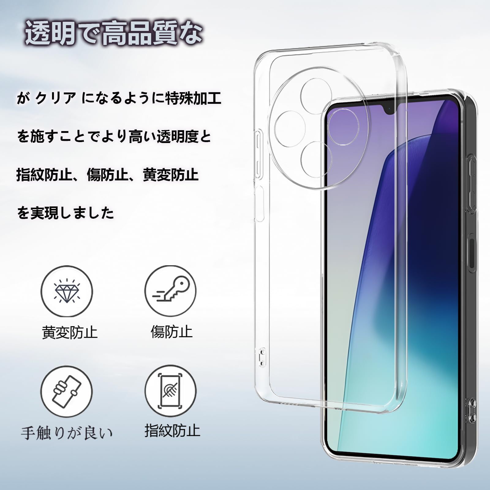 数量限定】xiaomi 薄型/軽量/落下防止/黄変防止/Qi無線 数量限定】xiaomi 薄型/軽量/落下防止/黄変防止/Qi無線