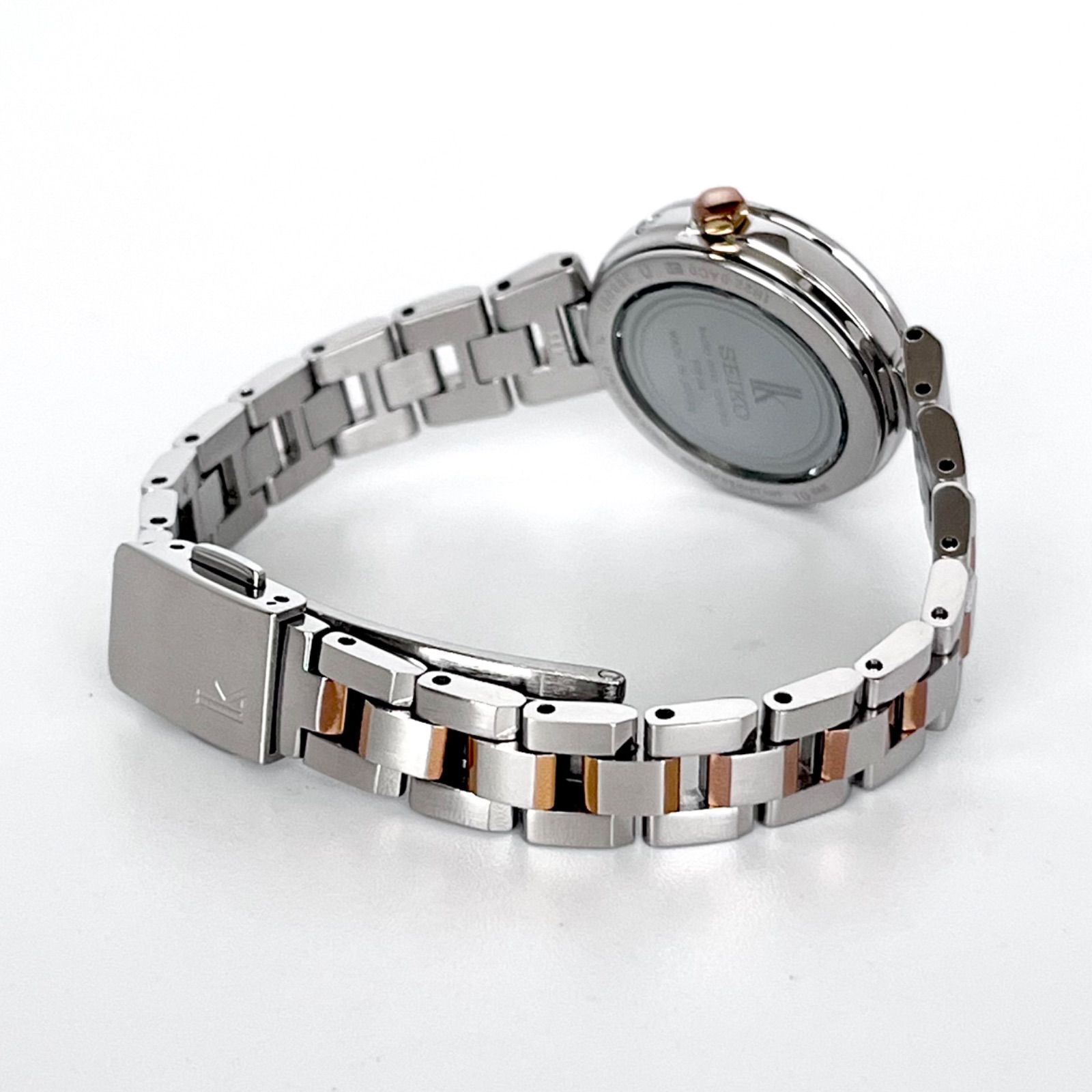 セイコー ルキア レディース 腕時計 稼働 電波ソーラー 磨き済み  