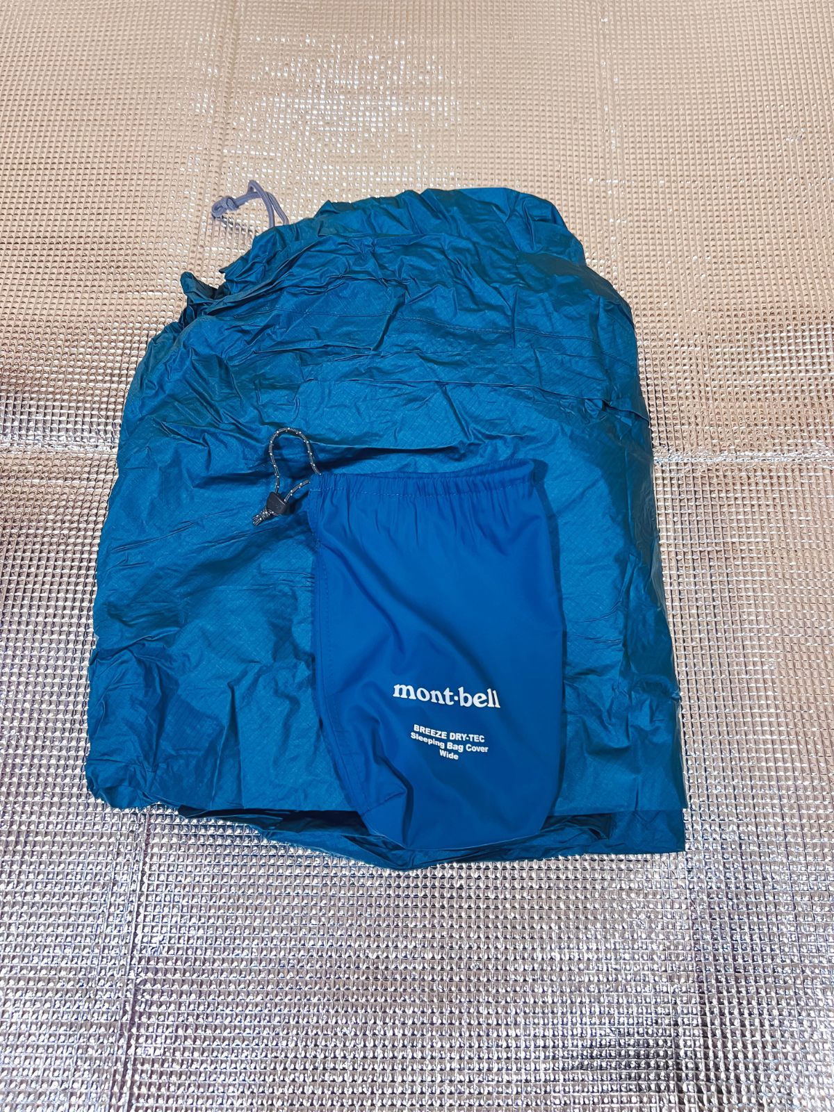 mont-bell ブリーズ ドライテック スリーピングバッグカバー - メルカリ
