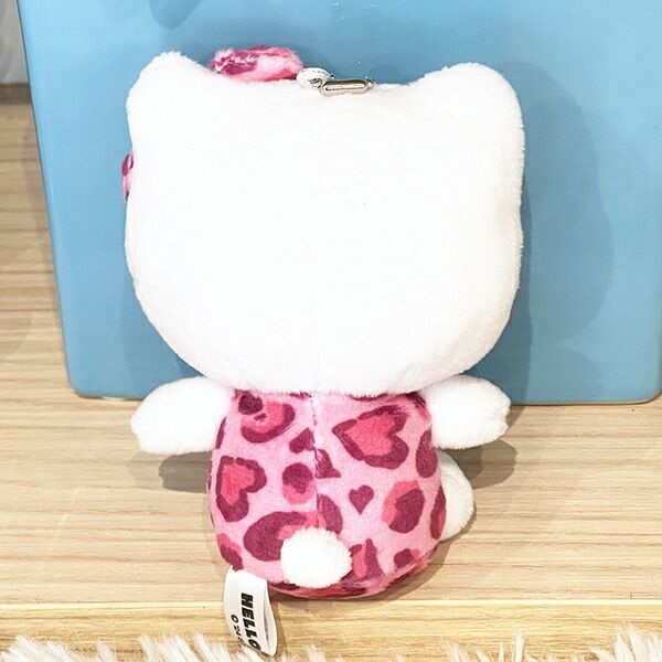 ハローキティ　ヒョウ柄シリーズ　ボールチェーンマスコット3種セット ハローキティ ヒョウ柄シリーズ ボールチェーンマスコット3種