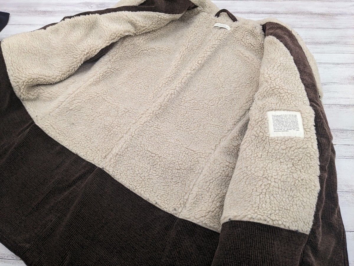 OLD JOE & CO. オールドジョー SHAWL COLLAR DRAIVERSCOAT ボア