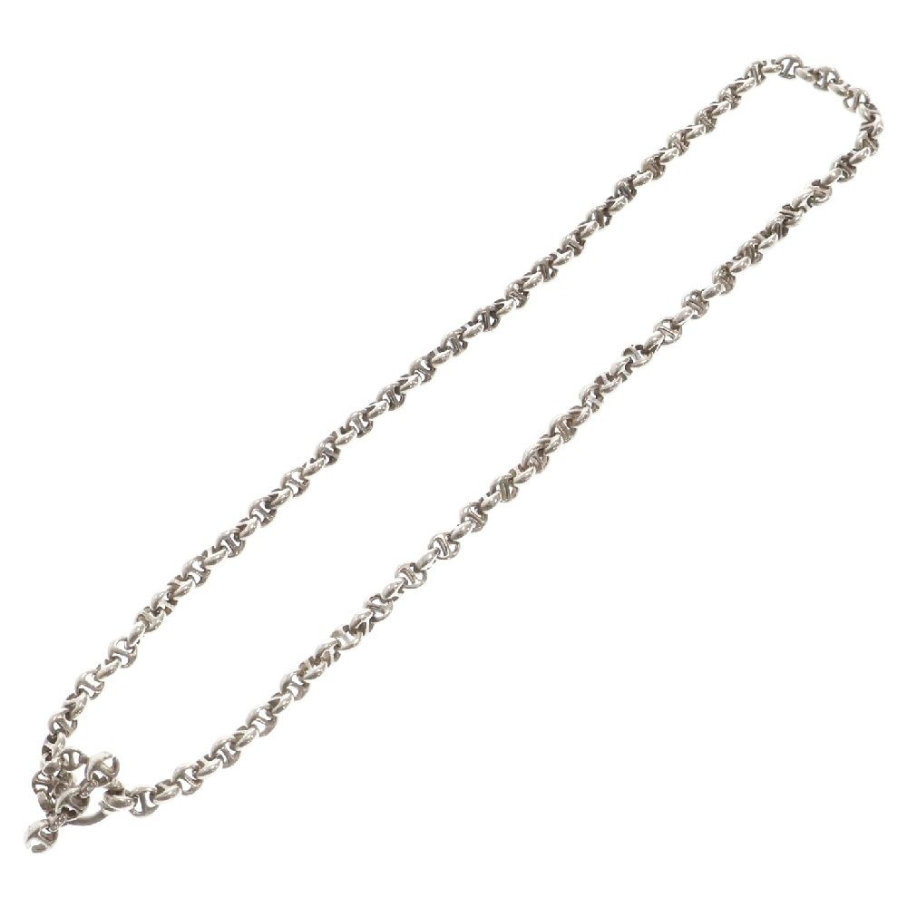 【美品】HOORSENBUHS 5mm 20inch ネックレス STORE ONLY】17inch 3mm OPEN-LINK NECKLACE FIVE LINK PAVE｜WG