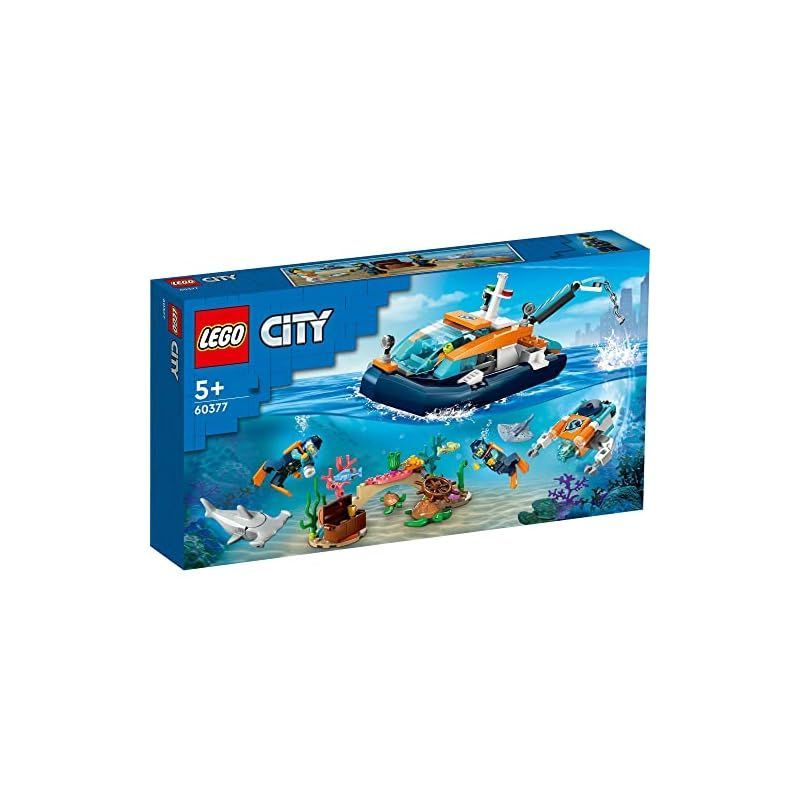 ⭐︎よったんです⭐︎ レゴ シティ 探査ダイビングボート 60377 ／ LEGO City Explorer