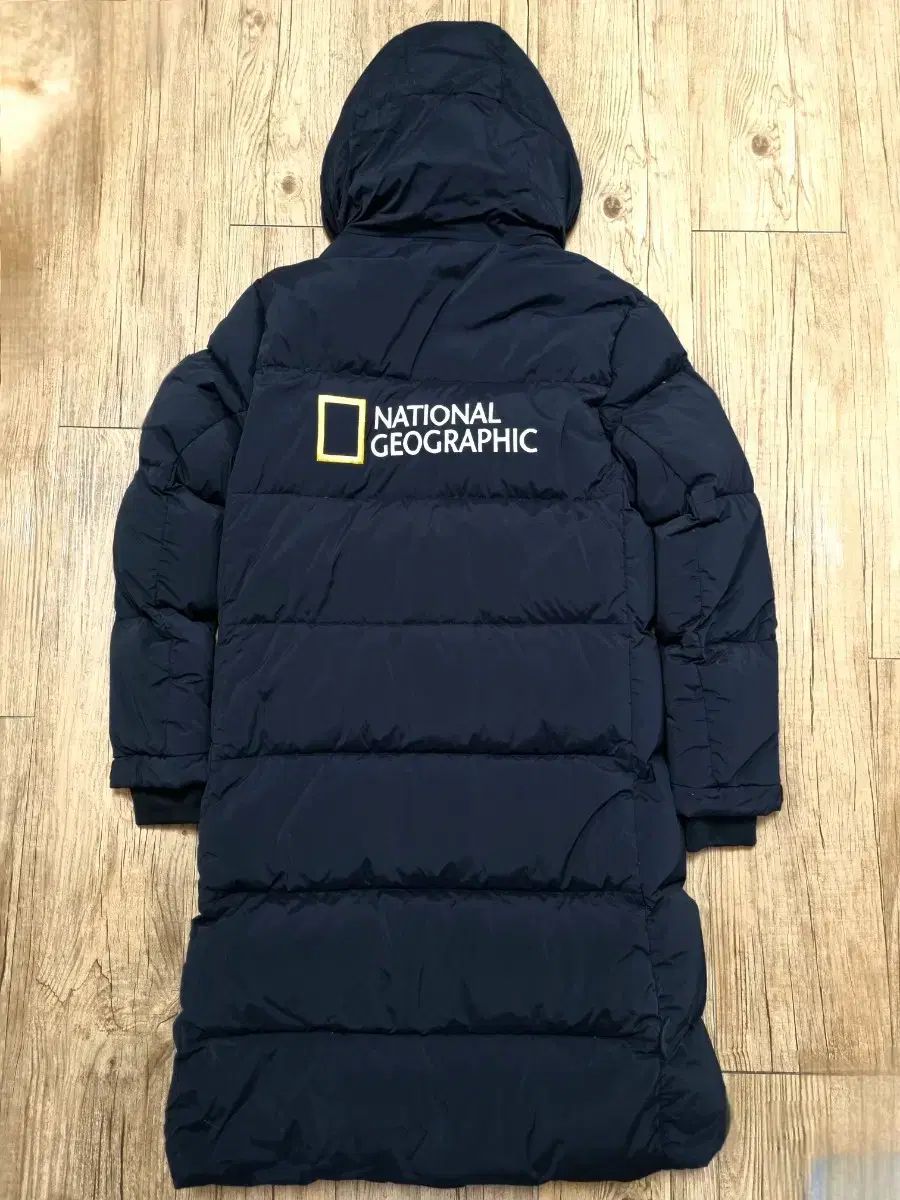 ナショナルジオグラフィック グースダウン ロング丈ダウンジャケット 90 S