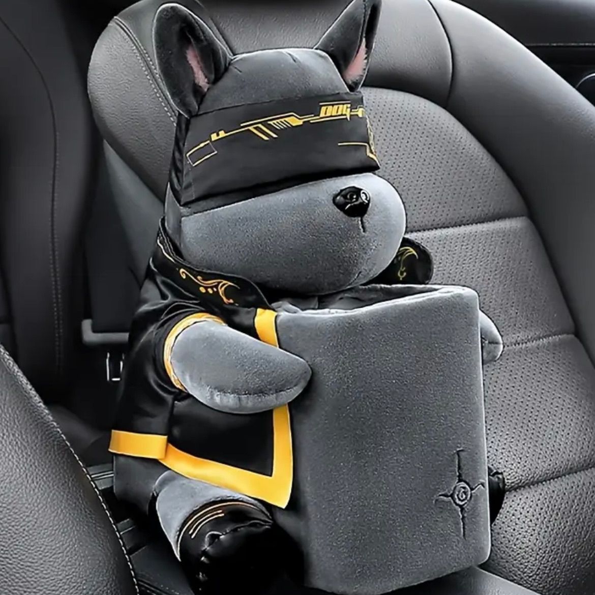 ティッシュホルダー ゴミ箱 車用 2in1収納 ポリエステル繊維 多機能 車載アクセサリー ティッシュケース ダストボックス コンパクト設計 インテリア雑貨 シートバック対応 車内整理用 軽量 簡易取付 シンプル収納バッグ 自動車内装パーツ ドライブ用