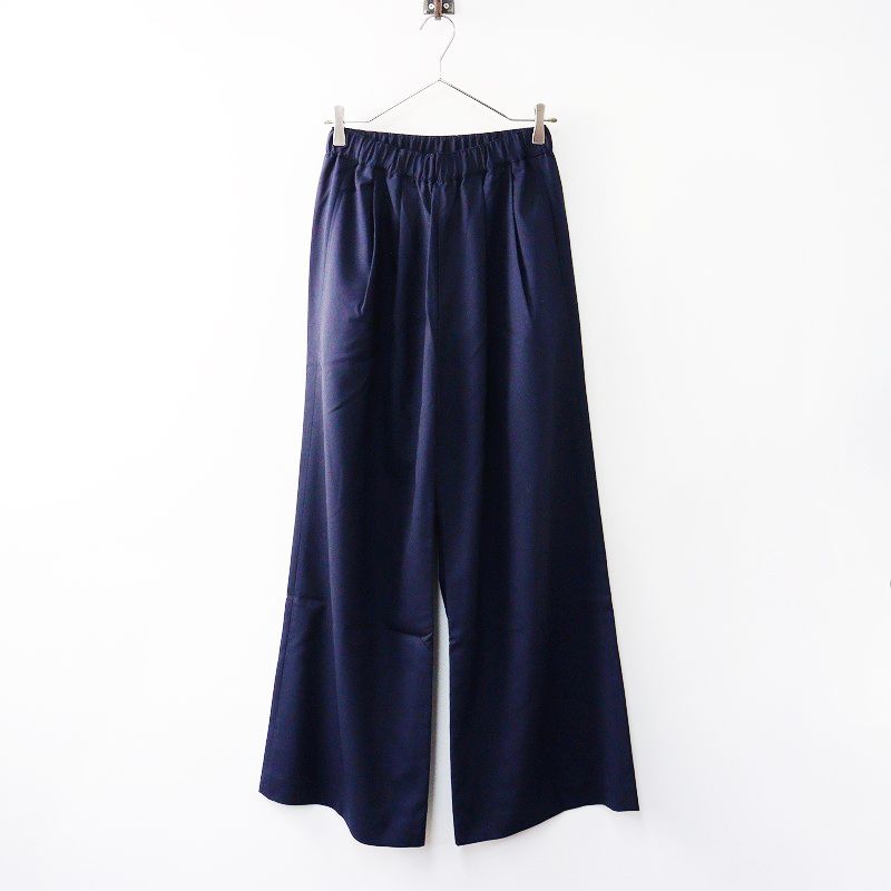 定価31900円 2025SS ドゥーズィエムクラス Deuxieme Classe COOL VICTORIAN イージーパンツ 38 ネイビー┃ 2400014629521