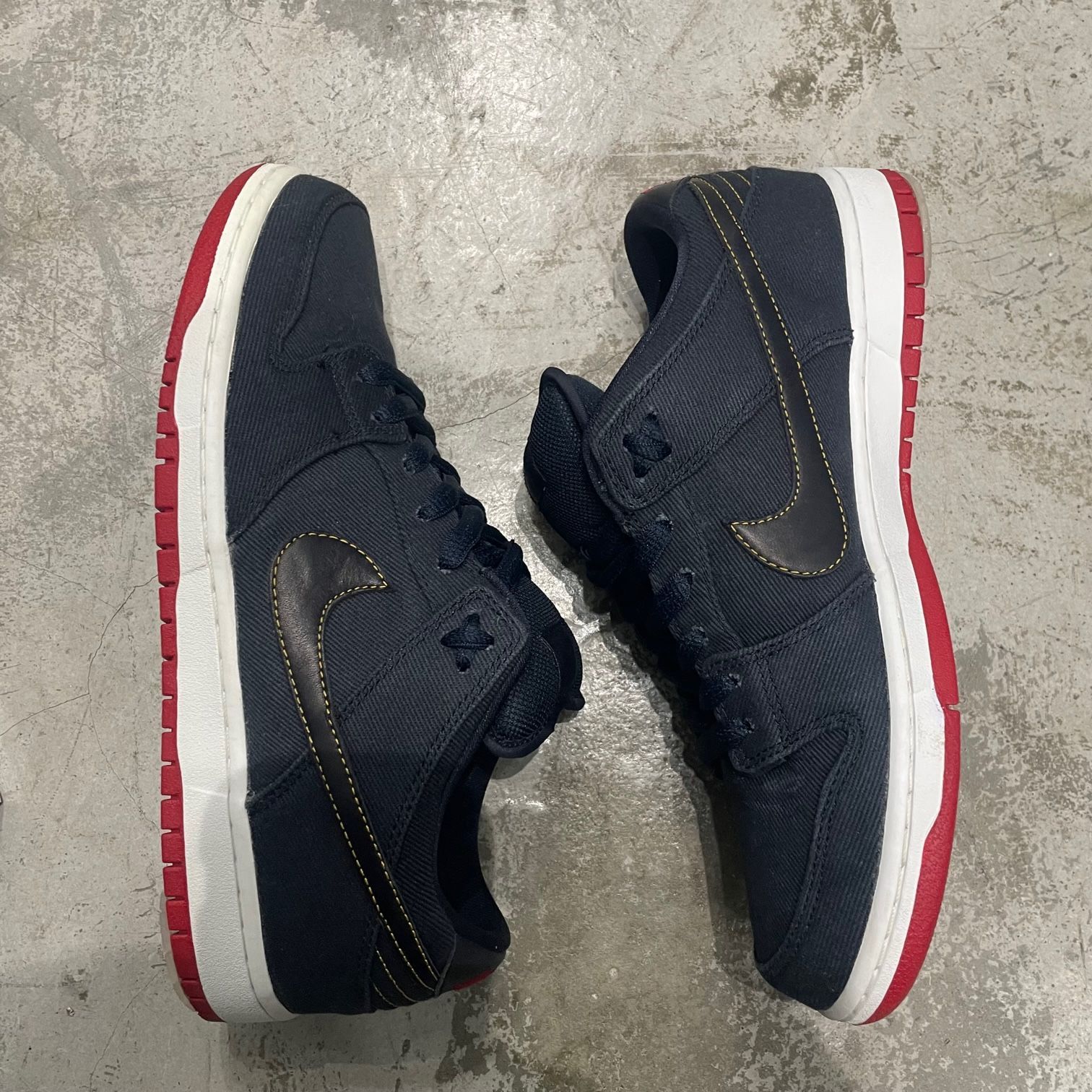 国内正規 Levis Nike Dunk SB Low Blue Denim 2012年製 コラボ