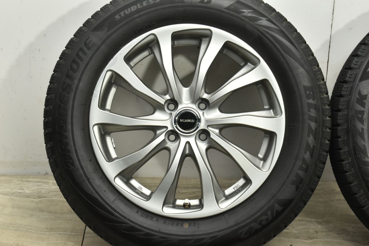 ライズ ロッキーサイズ ブリヂストン バルミナ 16in 6J 40 PCD100 ブリザック VRX2 195 65R16 レックス にも ガソリン車 TRITUETUBI_COM
