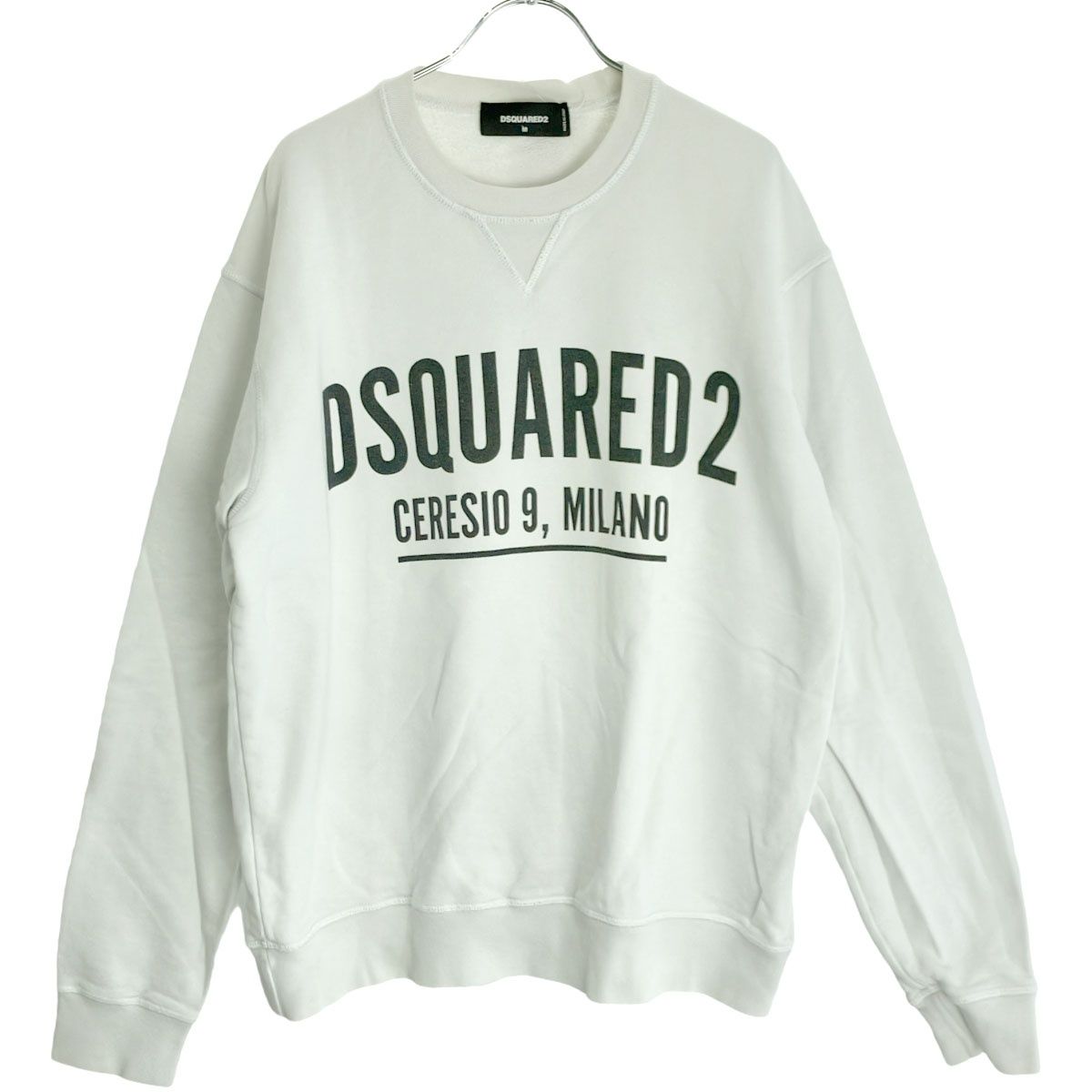 DSQUARED2 ディースクエアード 21AW ロゴプリントプルオーバー 