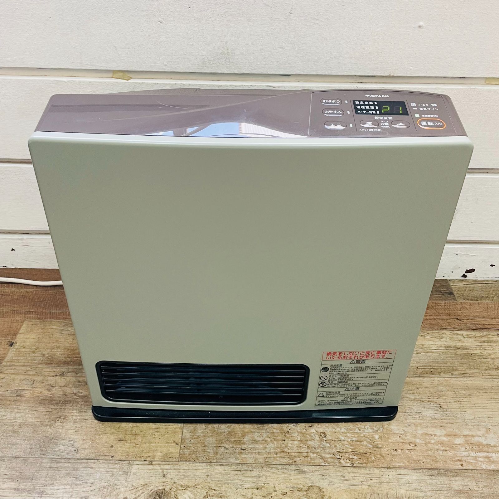 リンナイ ガスファンヒーター RC-Y4001E 都市ガス 動作品 i18168 140