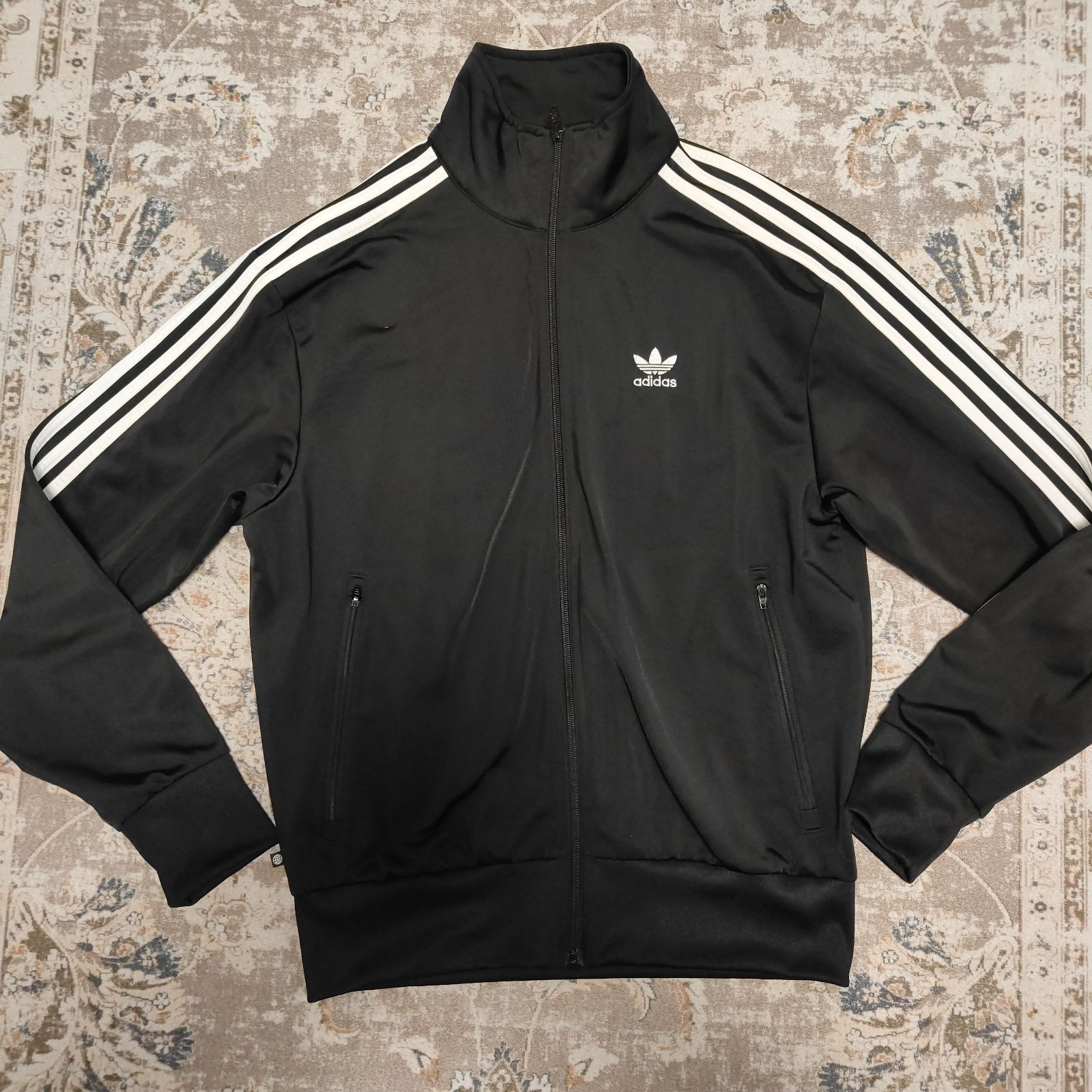 アディダス トラックジャケット ファイヤーバード ブラック メンズ L