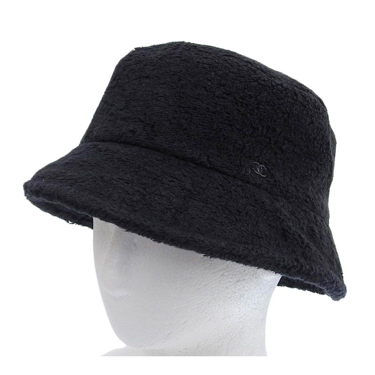 ※美品※CHANEL バケットハット ブラック CHANEL シャネル バケハ バケットハット 帽子 ブラック 黒 新品