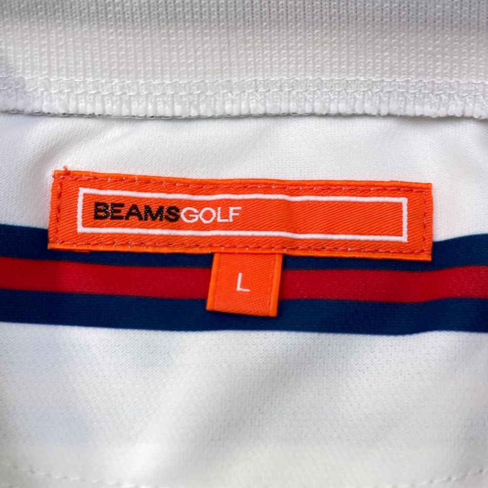 サイズ：L BEAMS GOLF ビームスゴルフ ハイネック半袖Tシャツ