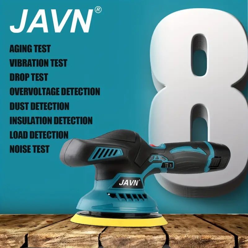 JAVN 5000RPM コードレスミニポリッシャー 6段階の車の研磨機 JAVN 5000RPM コードレスミニポリッシャー 6段階の車の研磨機