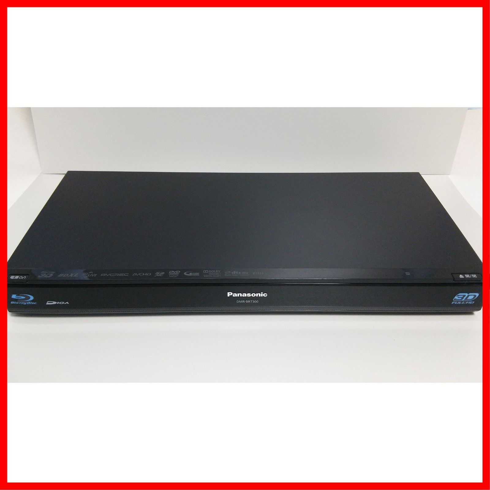 500GB 1チューナー ブルーレイレコーダー パナソニック ブラック DIGA DMR-BRT300-K