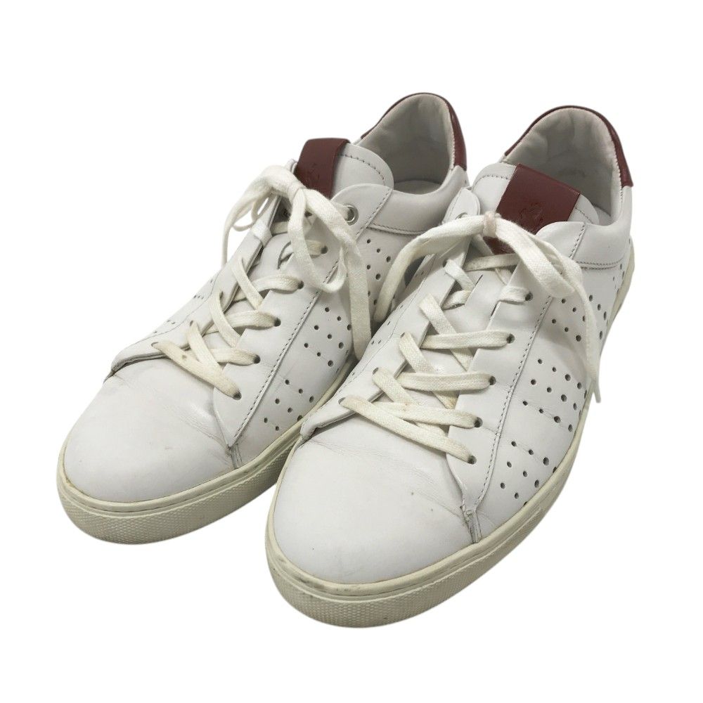 TOD'S トッズ Ferrari フェラーリ スニーカー  ホワイト系 7 1/2 メンズ [240101375917]