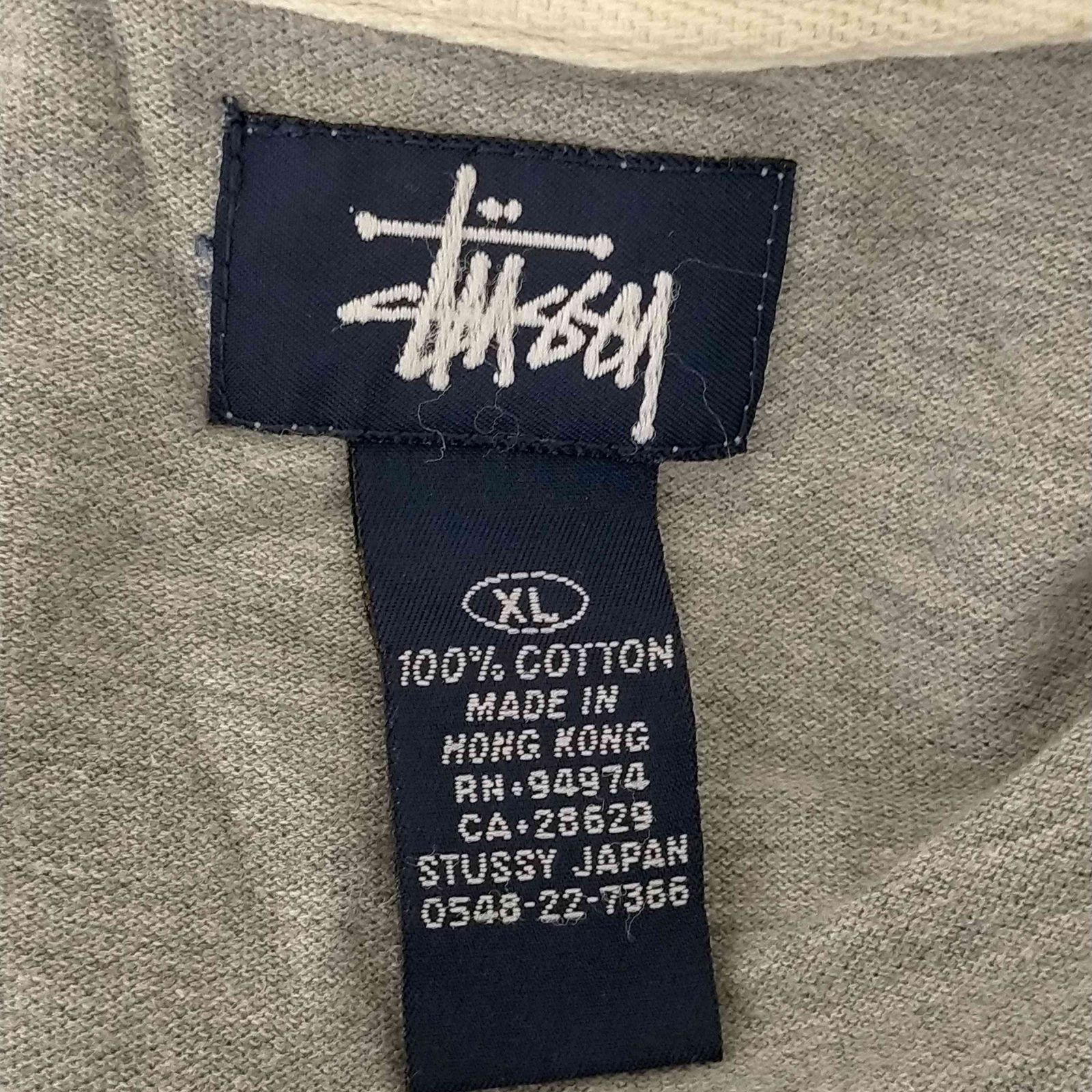 old stussy ステューシー　ポロシャツ　紺タグ old stussy 紺タグ USA製 スカルTシャツ - メルカリ