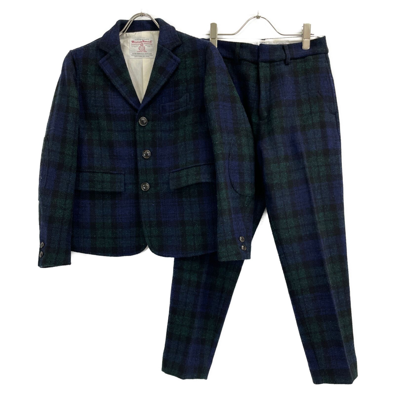 ビームスボーイ　ハリスツイード　セットアップ　ジャケット　パンツ　23FW BEAMS BOY（ビームス ボーイ）ハリスツイード 3ボタン