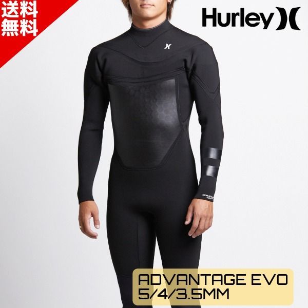 ウェットカバープレゼント中 HURLEY ハーレー メンズ セミドライ ウェットスーツ ADVANTAGE EVO 5|4|3.5MM JCV2506 フルスーツ