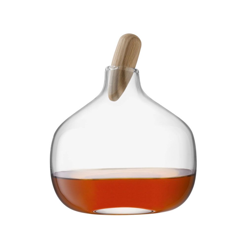 LSA FLOAT フロート Decanter & Oak Stopper 1.3L G1730-46-301 / エルエスエー デカンタ オーク栓 ガラス容器