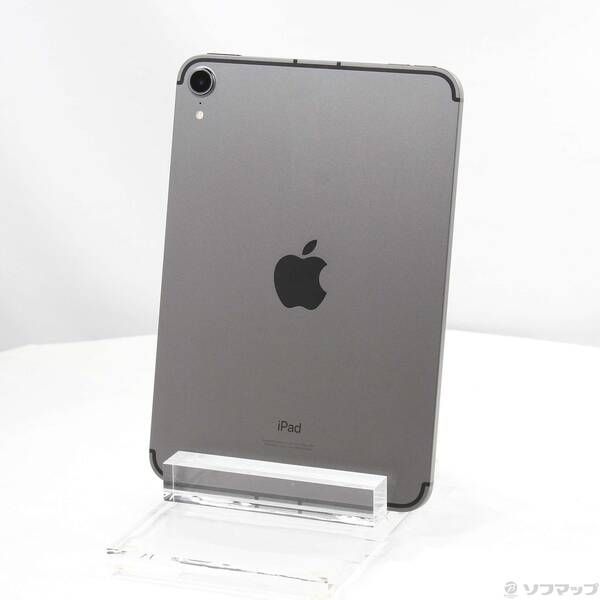 中古品〕 iPad mini 第6世代 256GB スペースグレイ MK8F3J／A SIM