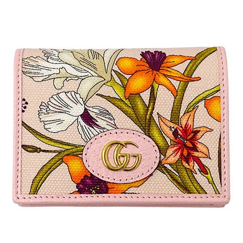 グッチ GUCCI 財布 レディース ブランド 二つ折り財布 フローラ