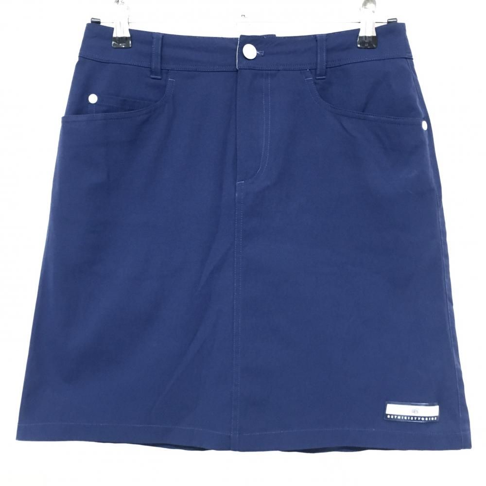 中古 ニューバランスゴルフ 1/M ストレッチスカート ネイビー バック