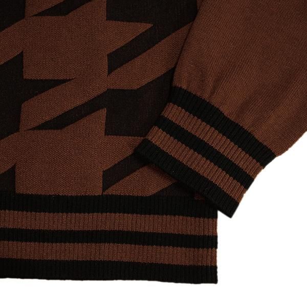 ハーフジップセーター 002-15010