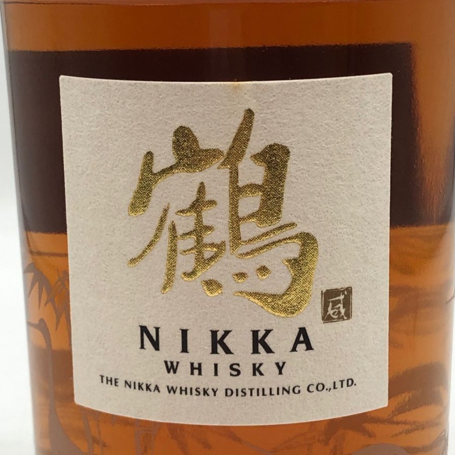 東京都限定◇ニッカ 鶴 スリムボトル700ml 43%【U4】 - メルカリ